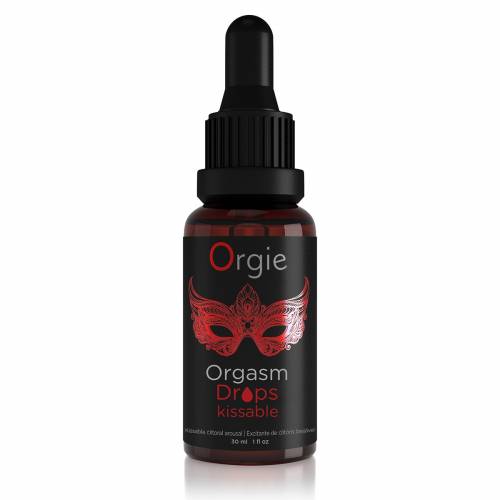 Orgasm Drops Kissable. Lubricantes y geles comestibles